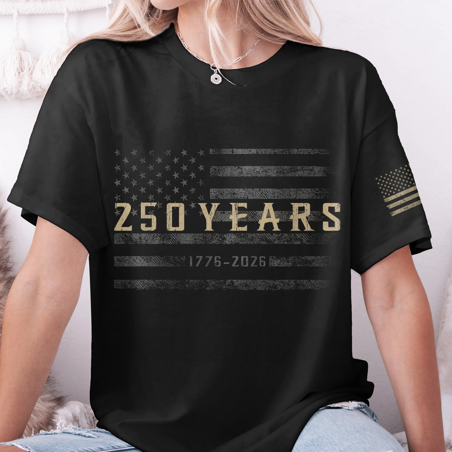 Classic Design 250 Years Of Freedom - Shirt
