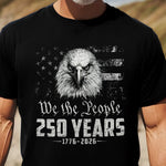 We The People Eagel Monochrome - Shirt
