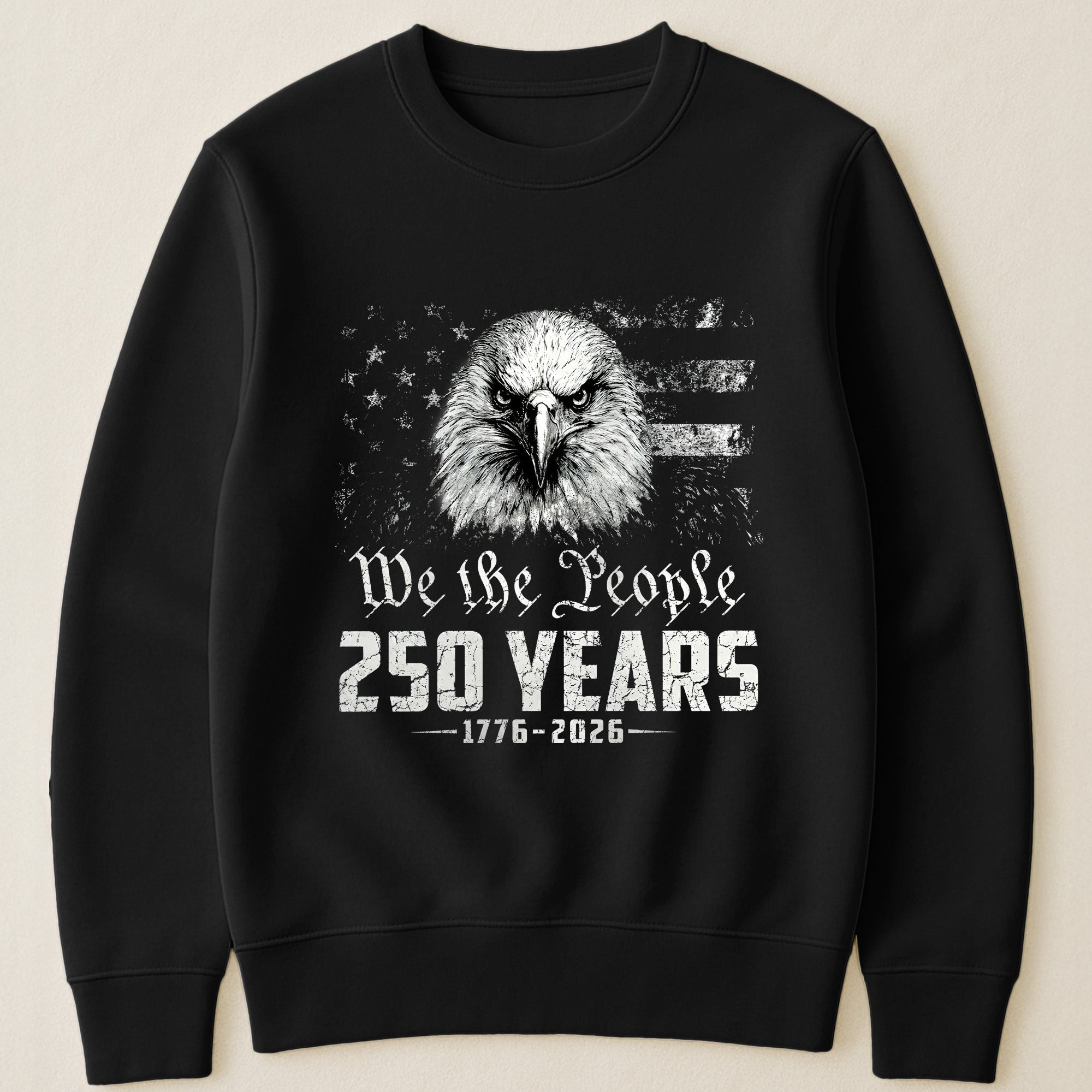 We The People Eagel Monochrome - Shirt
