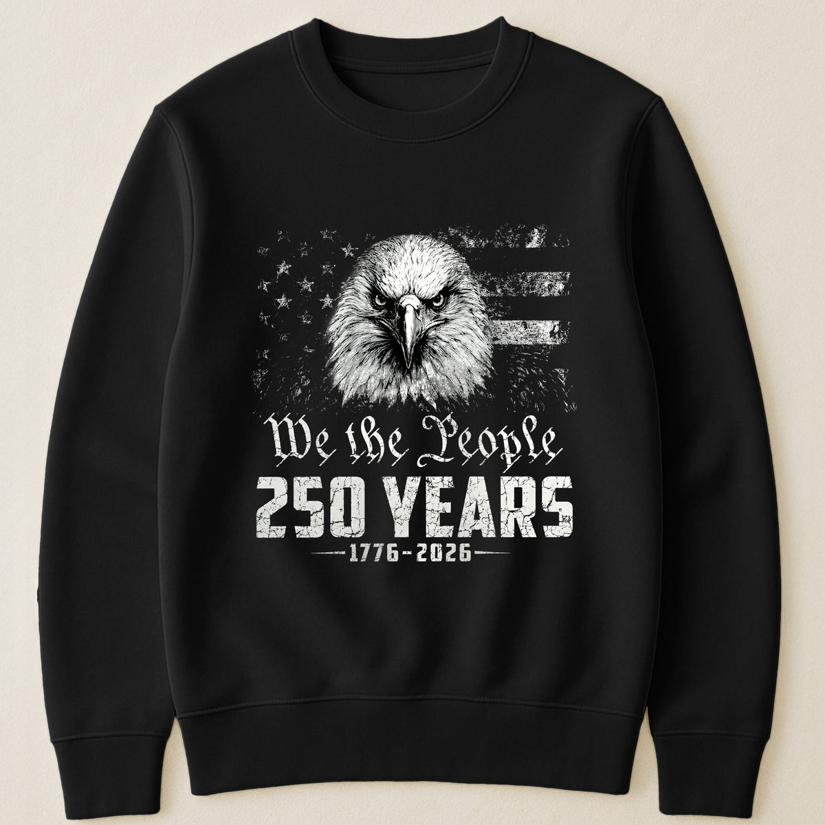 We The People Eagel Monochrome - Shirt
