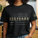 Classic Design 250 Years Of Freedom - Shirt