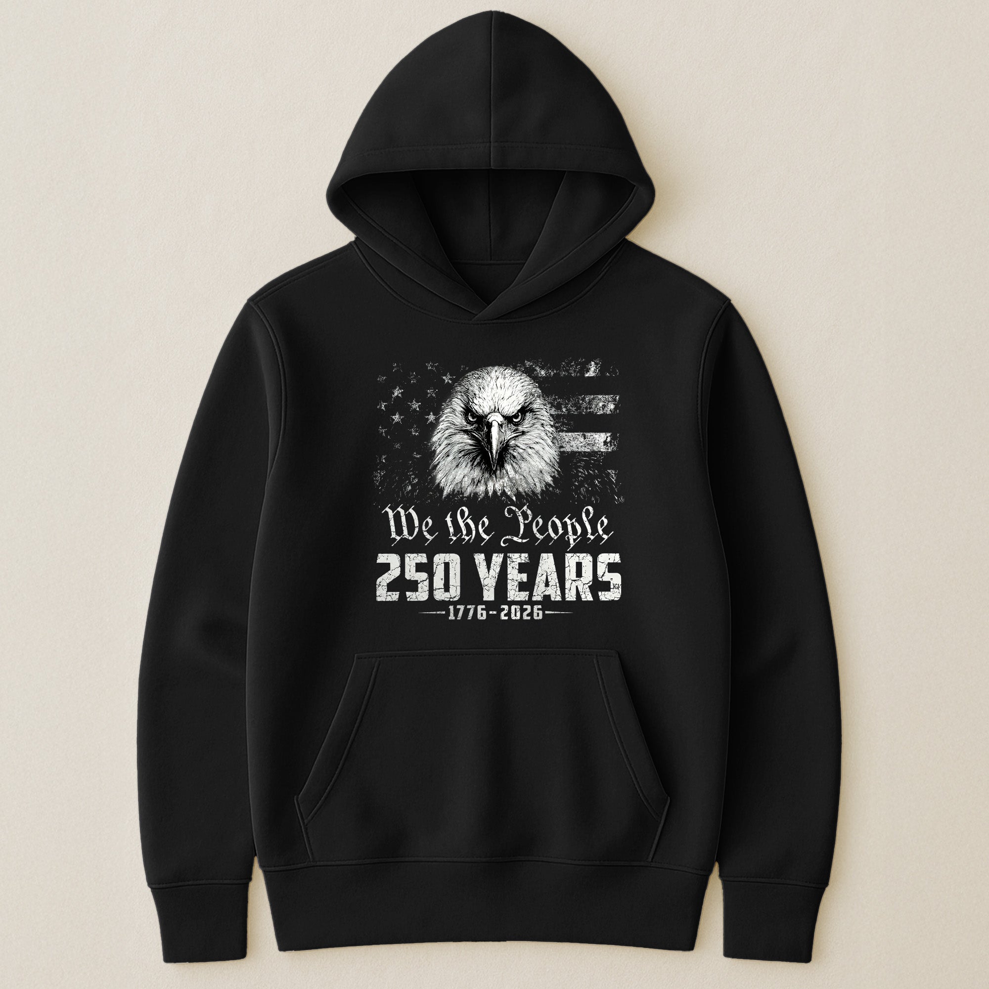 We The People Eagel Monochrome - Shirt