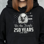 We The People Eagel Monochrome - Shirt