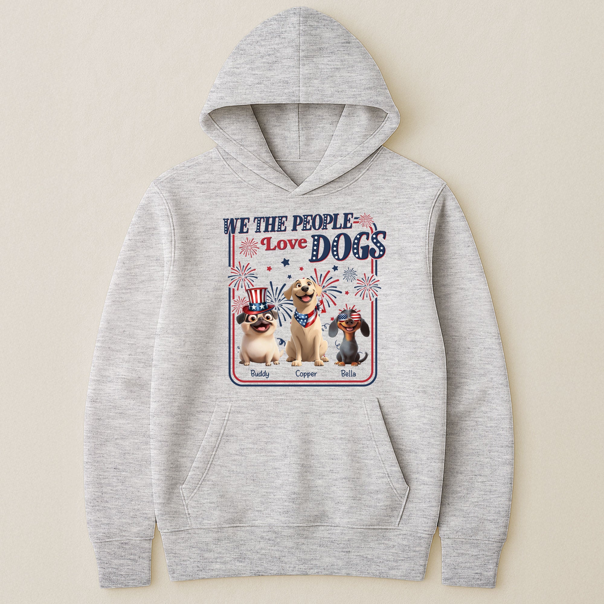 We The People Love Dogs - Personalized Shirt