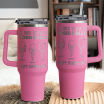 We Used To Live In Your Balls - Personalized 40oz Tumbler