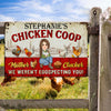 We Weren&#39;t Eggspecting You! - Personalized Metal Sign