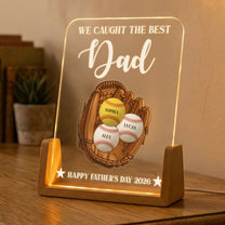 We-Caught-The-Best-Dad.Mom---Personalized-Wooden-Plaque-4