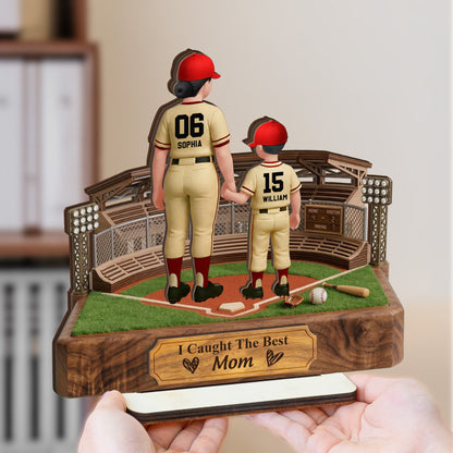 We-Caught-The-Best-Mom,-Dad-Personalized-Wooden-Plaque-3