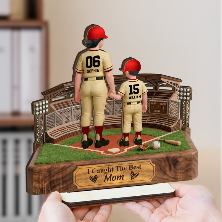 We-Caught-The-Best-Mom,-Dad-Personalized-Wooden-Plaque-3