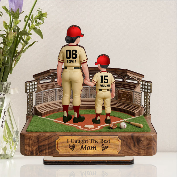 We-Caught-The-Best-Mom,-Dad-Personalized-Wooden-Plaque-4