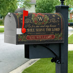 We'Ll-Serve-The-Lord-Christmas-Decor-Personalized-Mailbox-Cover-2