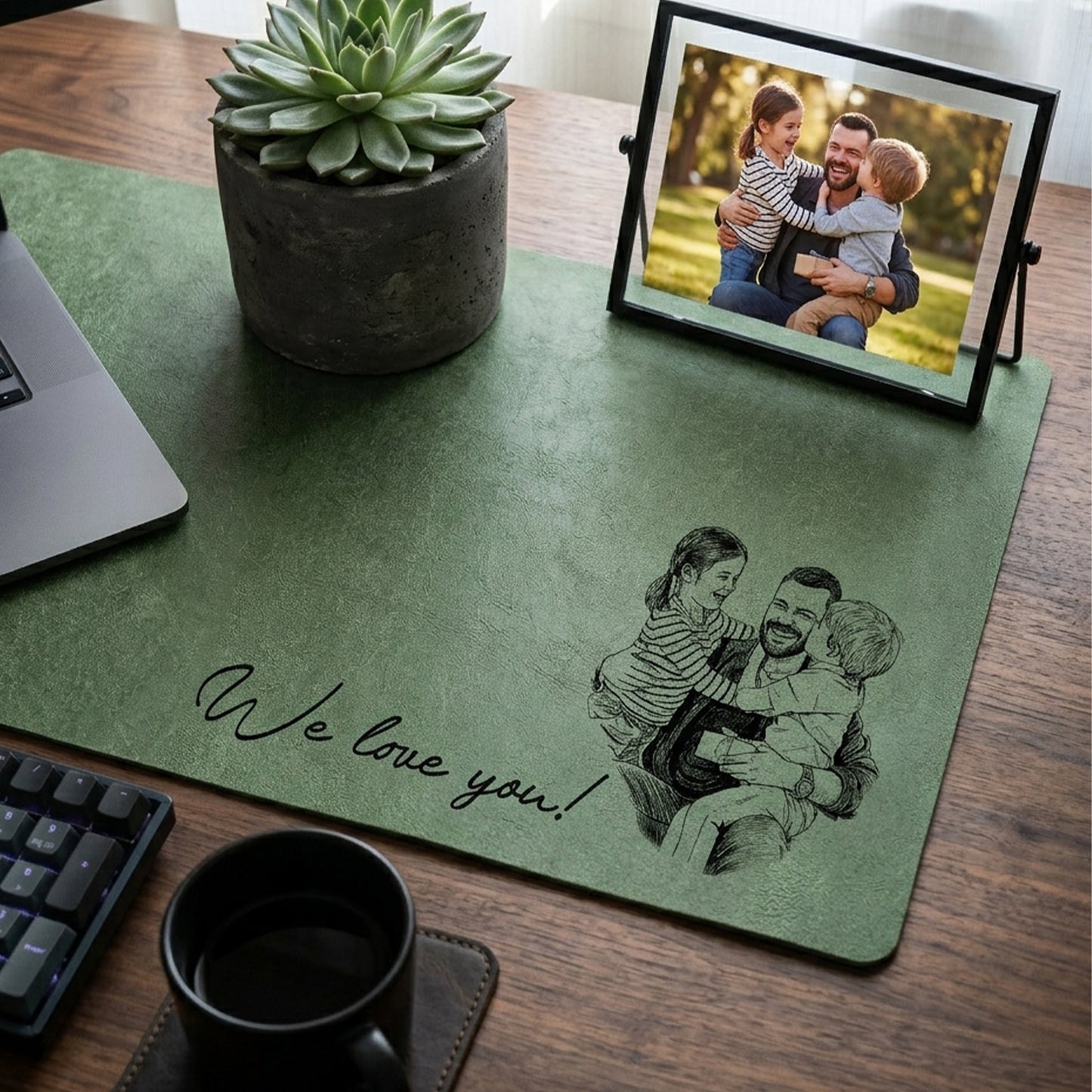 We-Love-You-Custom-Photo-Sketch-Line-Art-Fathers-Day-Gift-For-Husband-Dad-Personalized-Desk-Mat-1