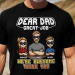 We're Awesome Dad - Personalized Shirt