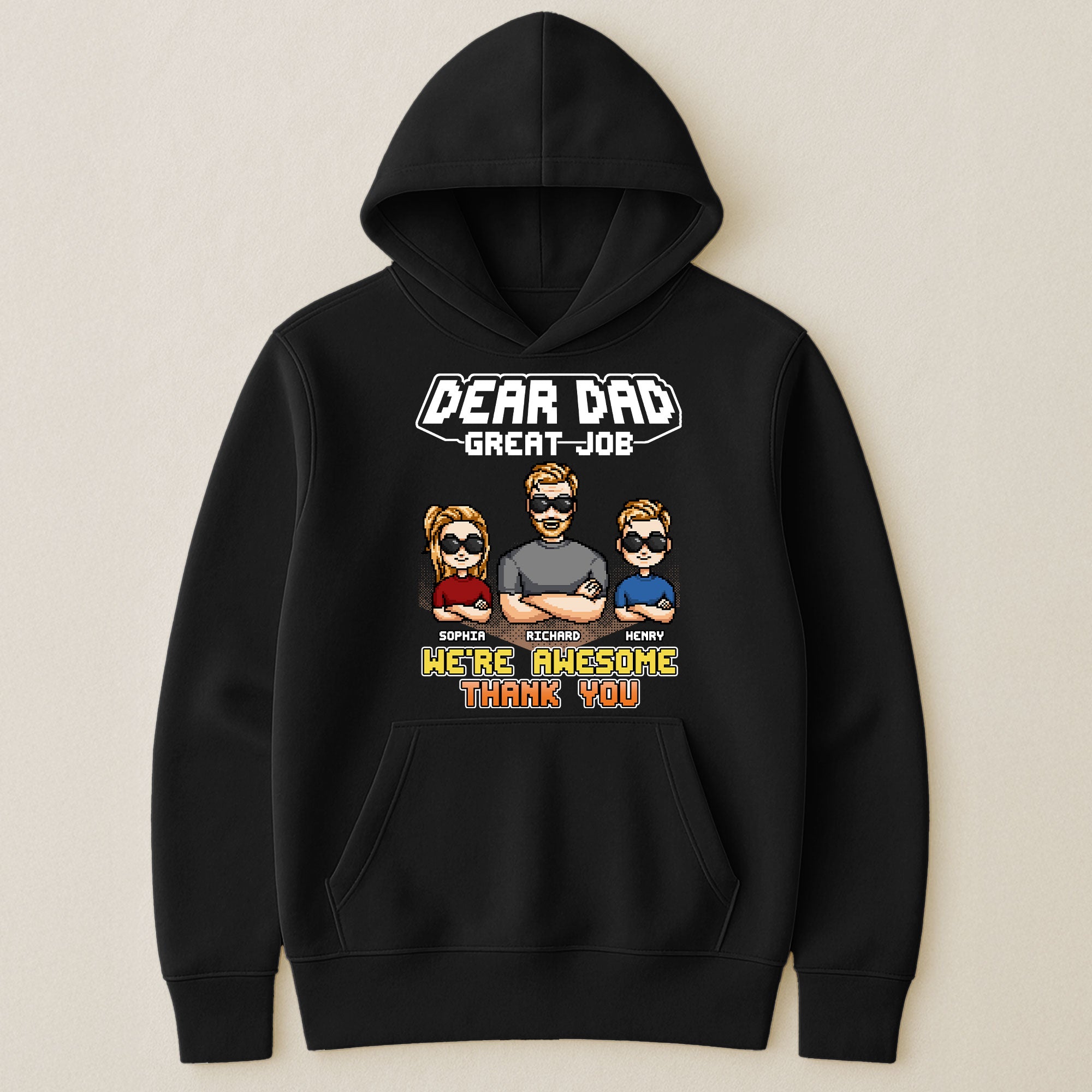 We're Awesome Dad - Personalized Shirt