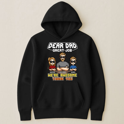 We're Awesome Dad - Personalized Shirt