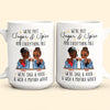 We&#39;re Not Sugar &amp; Spice And Everything Nice - Personalized Mug