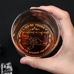 We're Reason To Drink Dad No Returns Or Refunds - Personalized Engraved Whiskey Glass