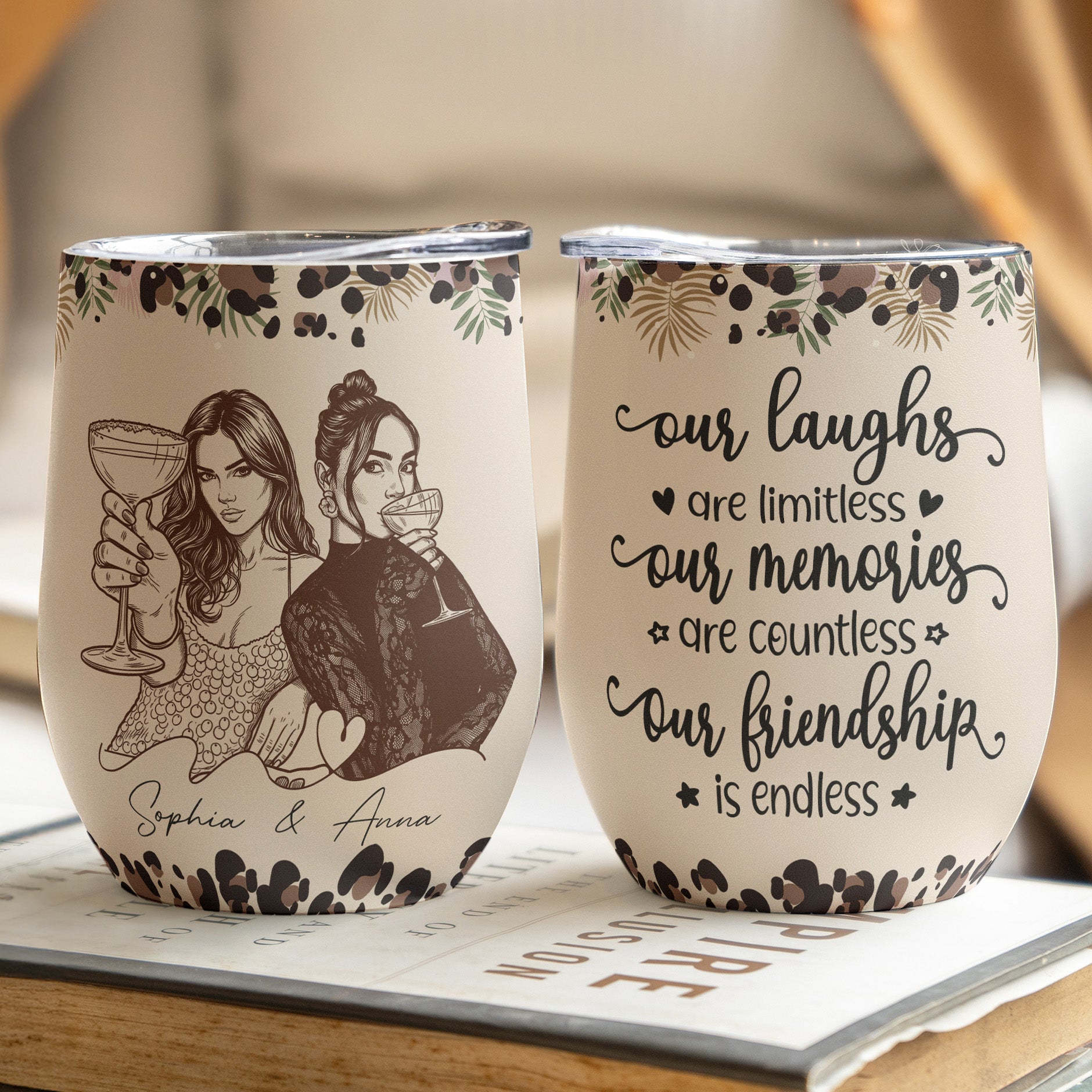 We'll-Be-Friends-Until-We'Re-Old-And-Senile-Turn-Your-Photo-Into-Art-Personalized-Wine-Tumbler-2