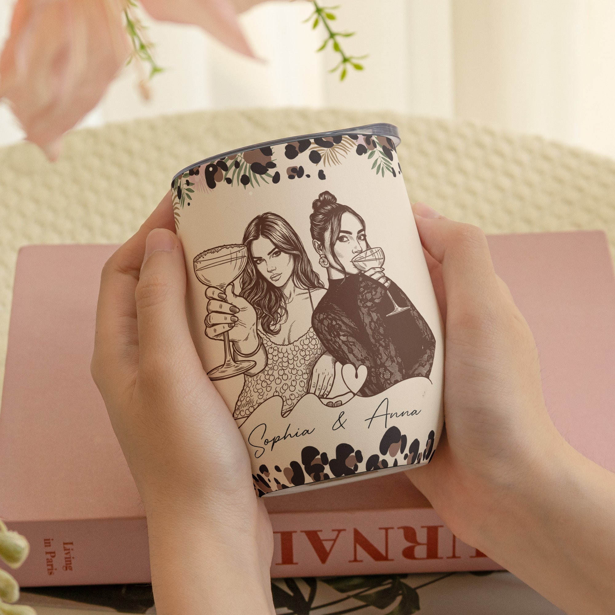 We'll-Be-Friends-Until-We'Re-Old-And-Senile-Turn-Your-Photo-Into-Art-Personalized-Wine-Tumbler-3
