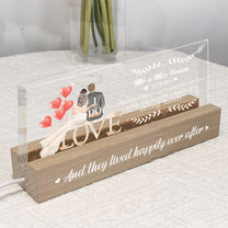 Wedding Gift May God Bless You Today And Always - Personalized LED Night Light