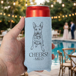 Wedding-Can-Cooler-Favor-Custom-Pet-Photo-Sketch-Line-Art-Personalized-Can-Cooler-5