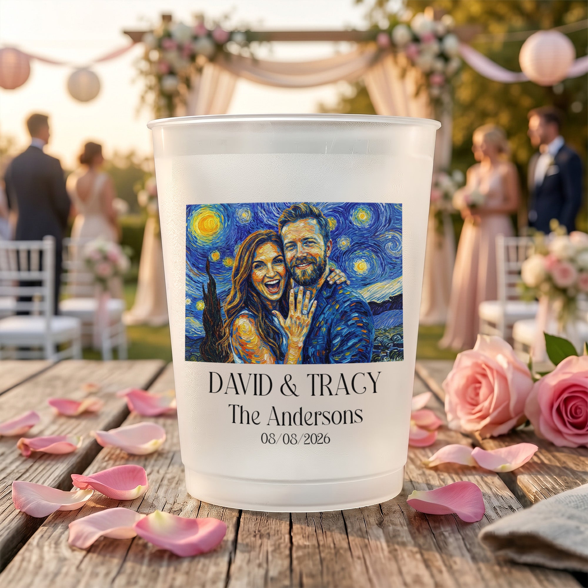 Wedding-Decorations-&-Favors-Custom-Photo-Van-Gogh-Art-Party-Cups-Personalized-Cups-5