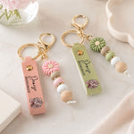 Wedding-Gifts-For-Bridesmaid-Friends-Sisters-Custom-Name-&-Birth-Flower-Personalized-Keychain-3