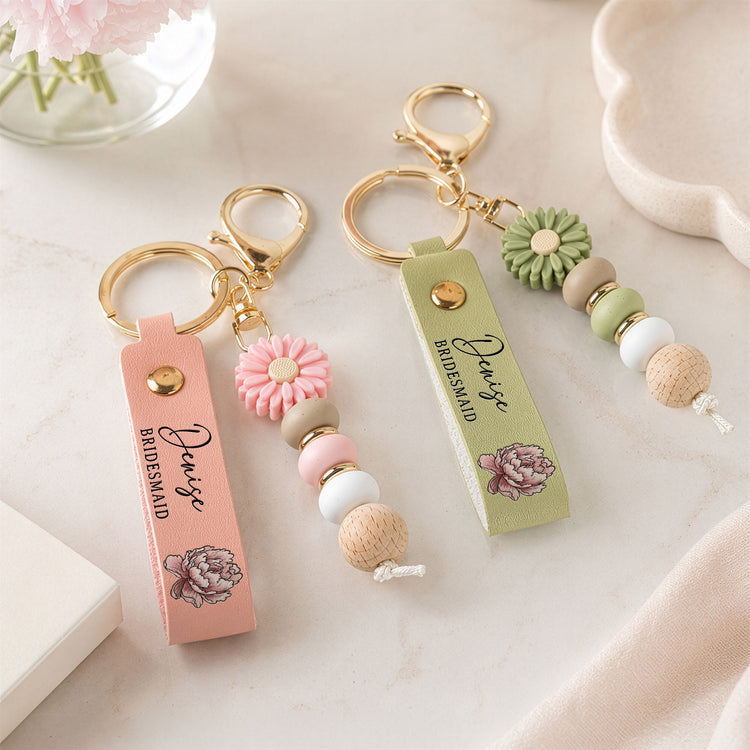 Wedding-Gifts-For-Bridesmaid-Friends-Sisters-Custom-Name-&-Birth-Flower-Personalized-Keychain-3
