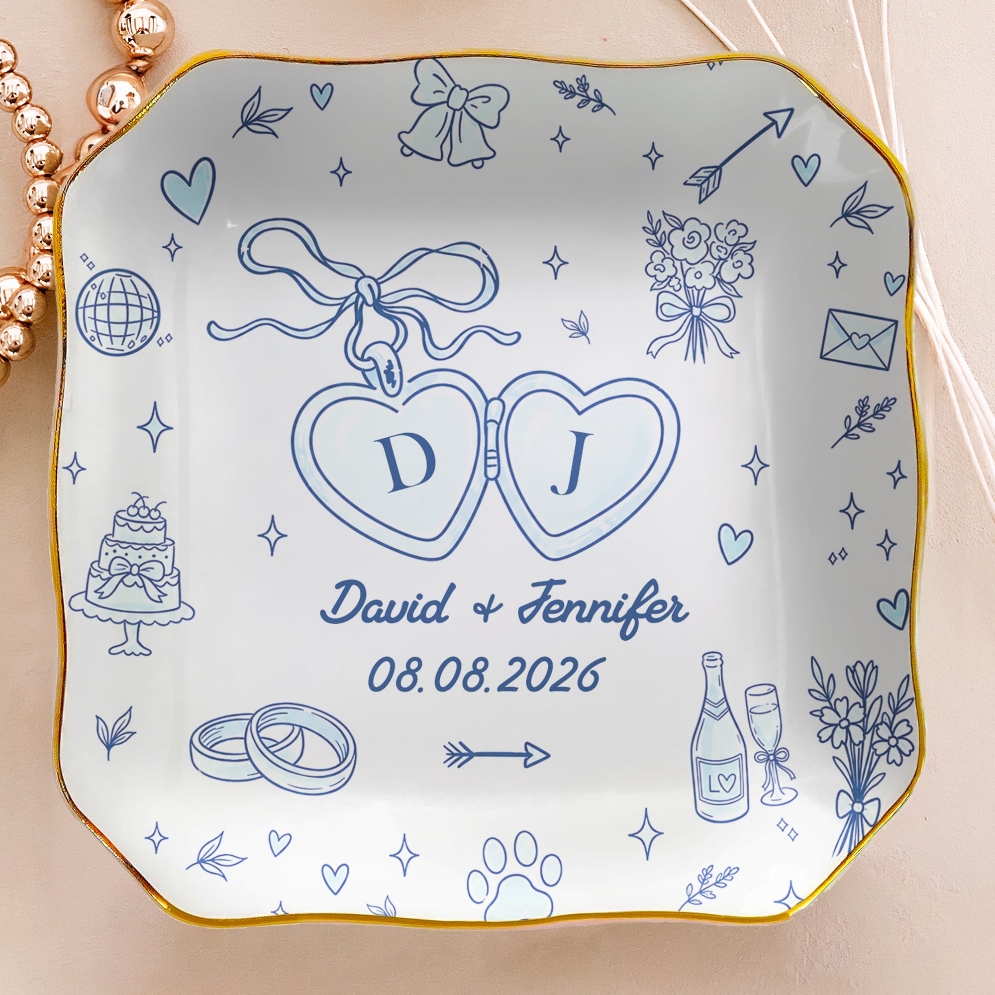 Wedding-Ring-Dish-For-Couple-Custom-Names-&-Year-Engagement-Bridal-Shower-Gift-For-Bride-Personalized-Jewelry-Dish-2