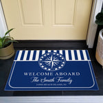 Welcome Aboard - Personalized Doormat
