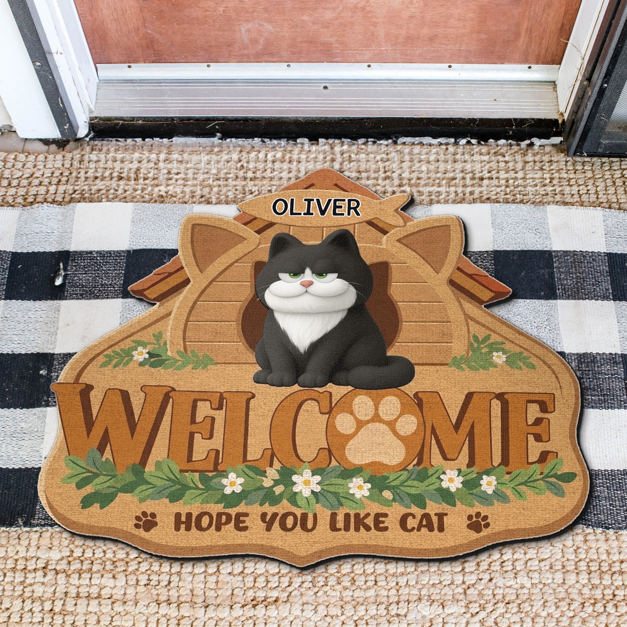 Welcome Home For Pet Lovers - Personalized Doormat