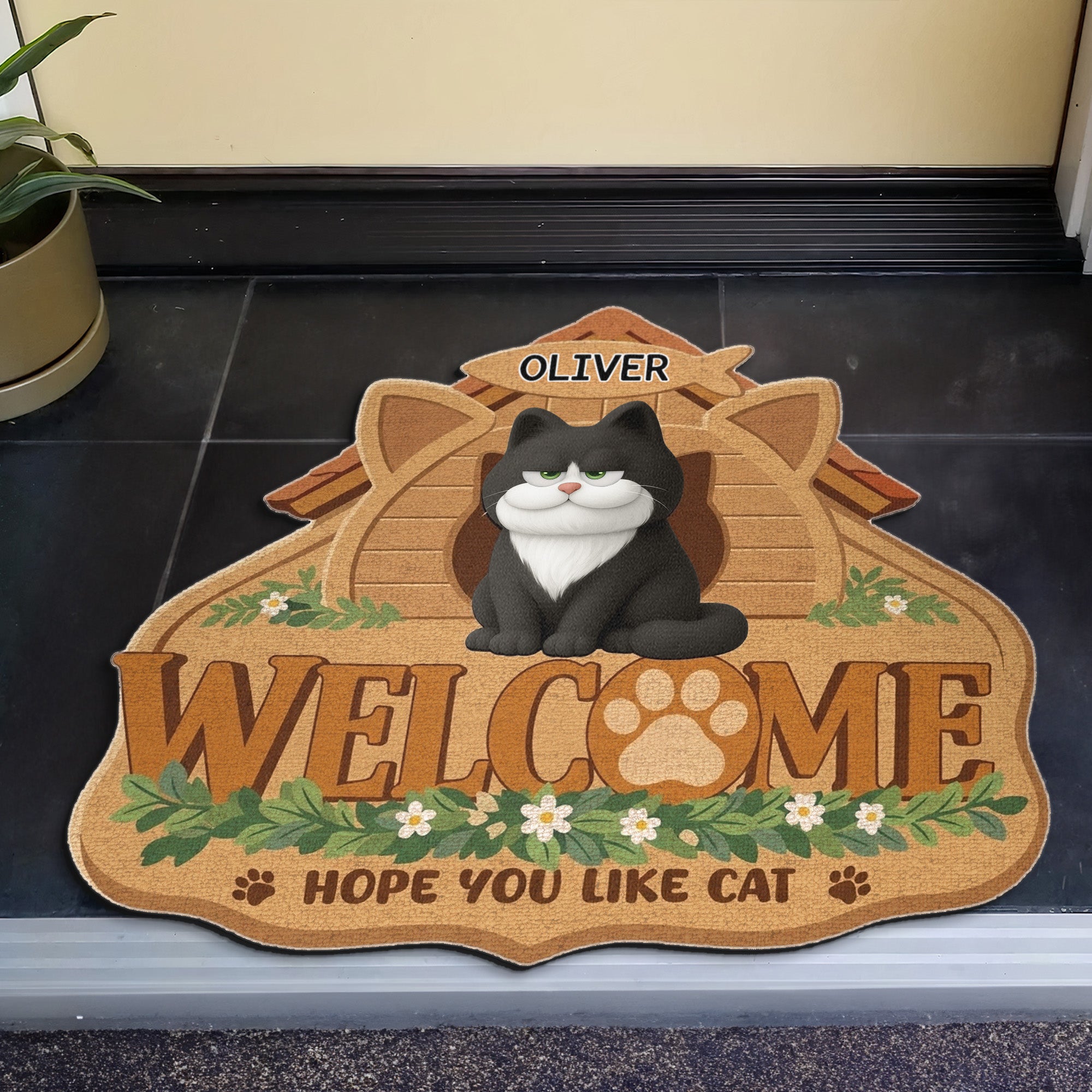 Welcome Home For Pet Lovers - Personalized Doormat