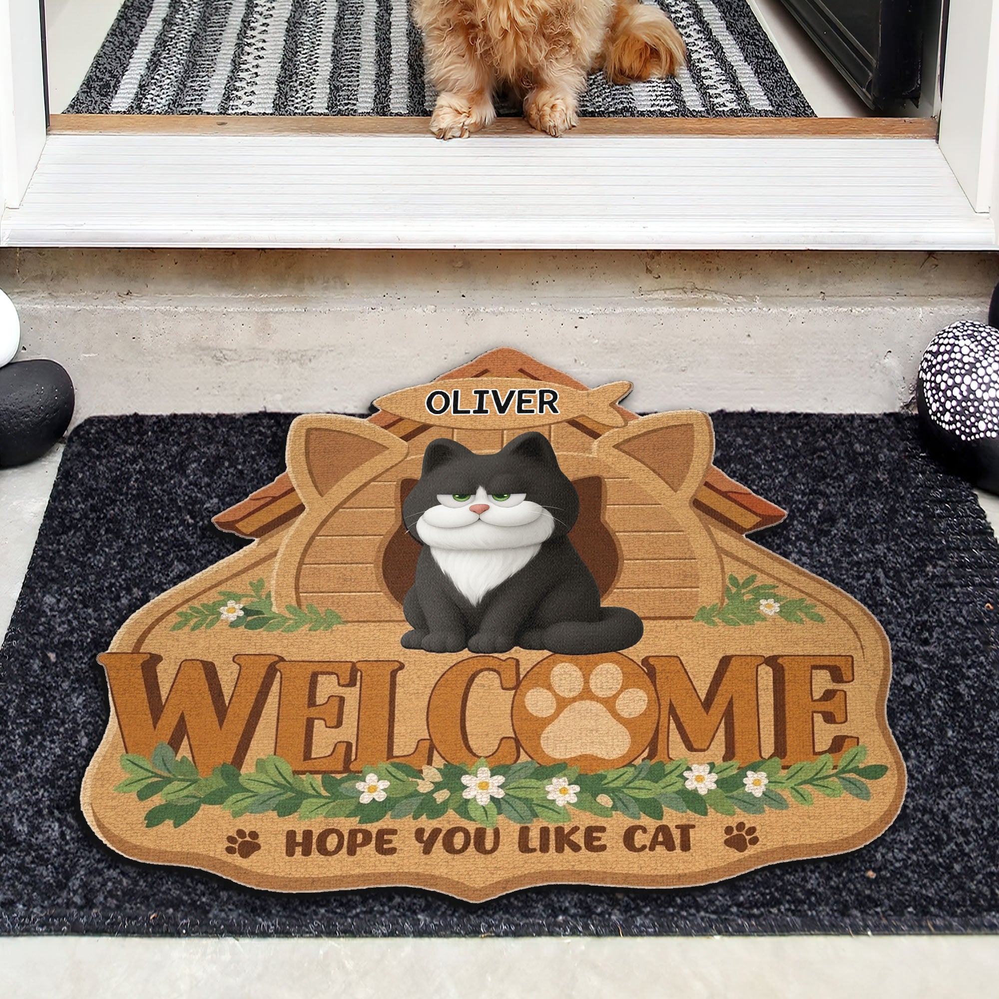 Welcome Home For Pet Lovers - Personalized Doormat