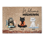 Welcome Madafakas - Personalized Doormat