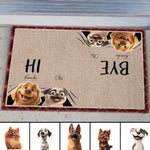Welcome Mat For Dog Lover - Personalized Doormat