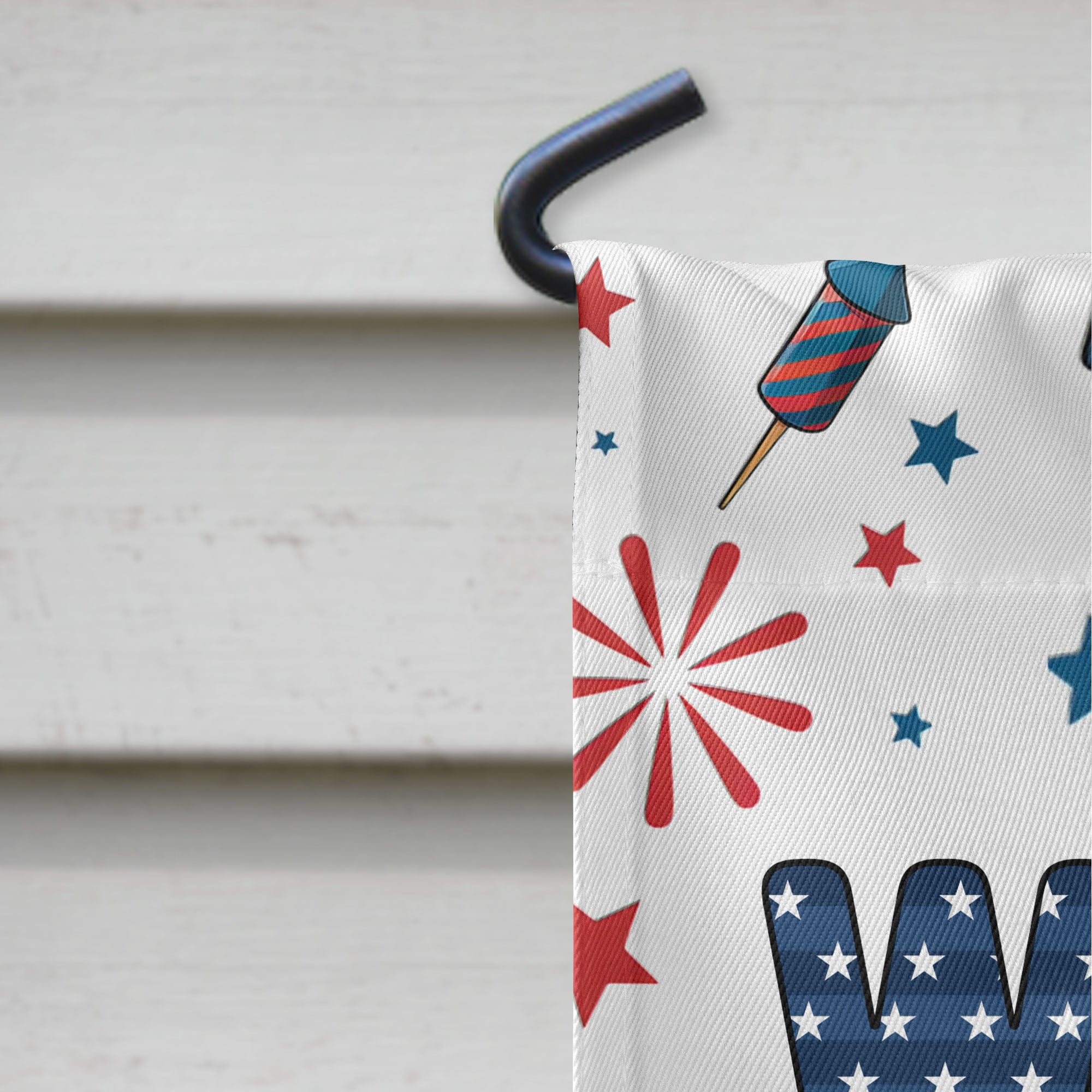 Welcome - Personalized Flag