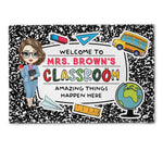 Welcome To My Classroom - Personalized Doormat
