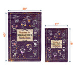 Welcome To Nana & Papa's Haunted House - Personalized Flag
