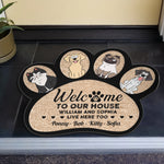Welcome To Our House - Personalized Photo Doormat