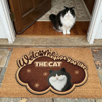 Welcome-Hope-You-Like-Dogs-New-Version-Personalized-Doormat-4