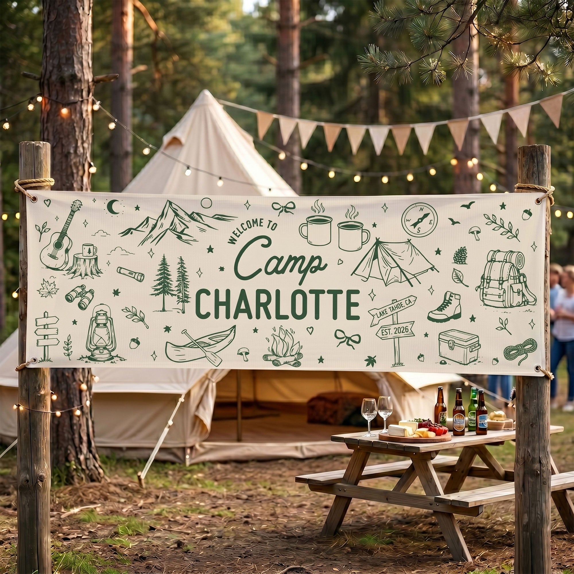 Welcome-To-Camp,-Camping-Party,--Camp-Bachelorette,-Party-Trip-Personalized-Banner-1