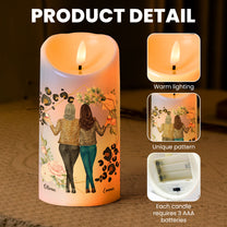 We’ll Be Friends Until We’re Old - Personalized LED Candle