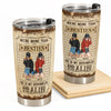 We&#39;re Accomplice &amp; Alibi - Personalized Tumbler Cup