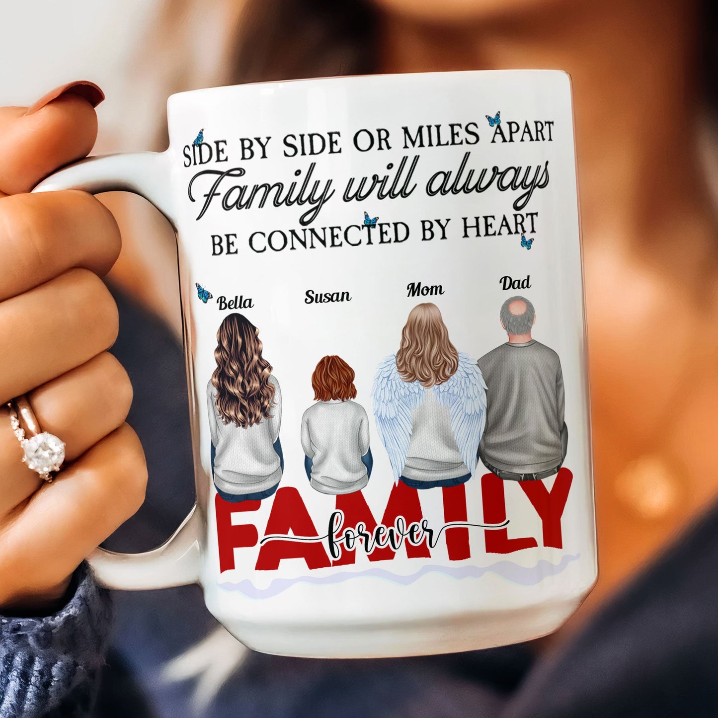 We're Family Forever - Personalized Mug