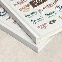 What God Says About You - Gifts For Christian Prayer - Personalized Hardcover Journal