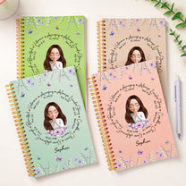 What God Says You Are In Bible Verses – Religious Gift For Her - Personalized Prayer Journal