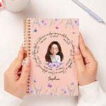 What God Says You Are In Bible Verses – Religious Gift For Her - Personalized Prayer Journal