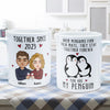 When Penguins Find Their Mate, They Stay Together Forever - Personalized Mug