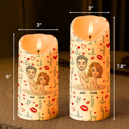 When This Candle Is Lit Give Me That D*ck New - Personalized LED Candle