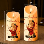 When This Candle Is Lit Give Me That D*ck - Personalized LED Candle